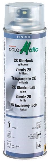 ColorMatic klarlak (2-komponent), High-Gloss (500ml)