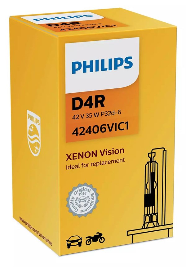 Philips Xenon Vision D4R (1 stk.)