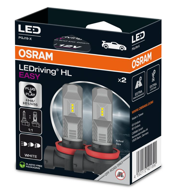 Osram H8/H11/H16 HL EASY LEDriving (2 stk.)