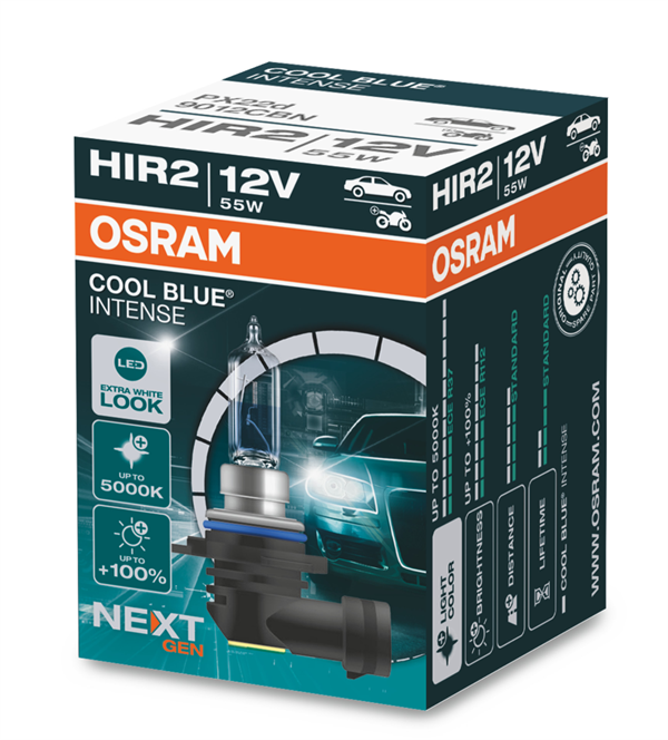 Osram Cool Blue Intense Next Gen HIR2 (1 stk.)