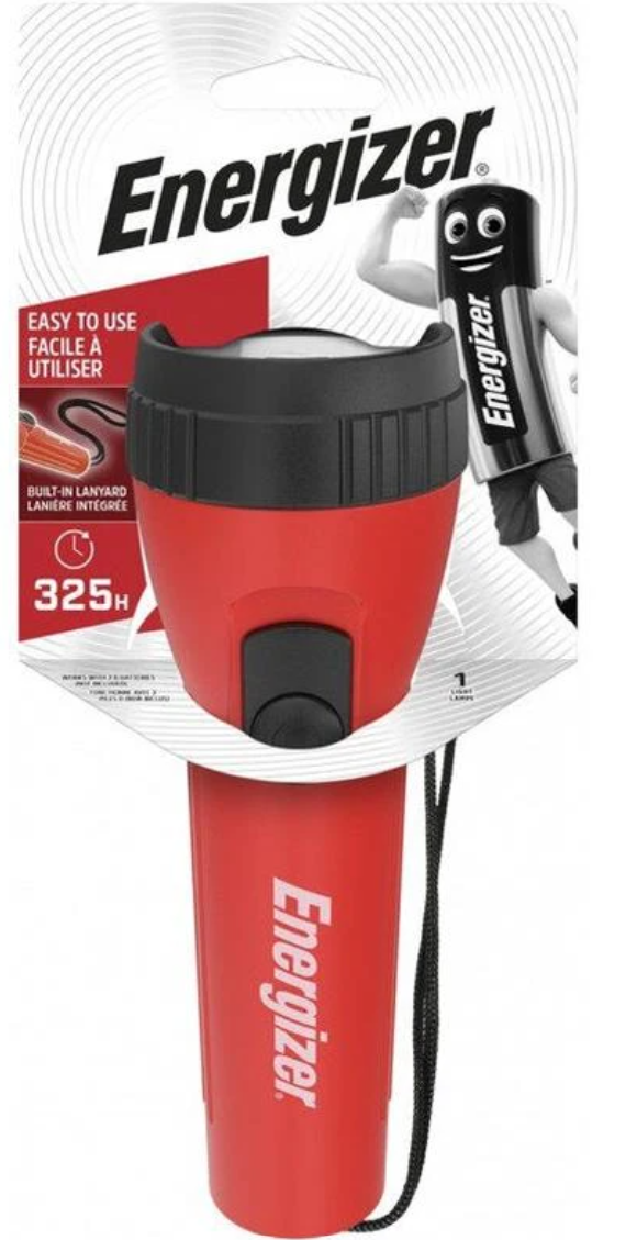 Energizer 2D LED lommelygte 35lumen (1stk)