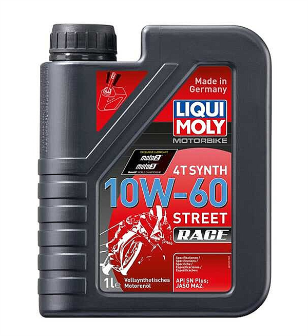 Liqui Moly Motorbike 4T Synth 10W-60 Street Race (1 liter)