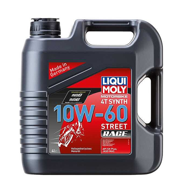 Liqui Moly Motorbike 4T Synth 10W-60 Street Race (4 liter)