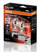 Osram H16 Night Breaker LED Smart - ECE godkendt (2 stk.)