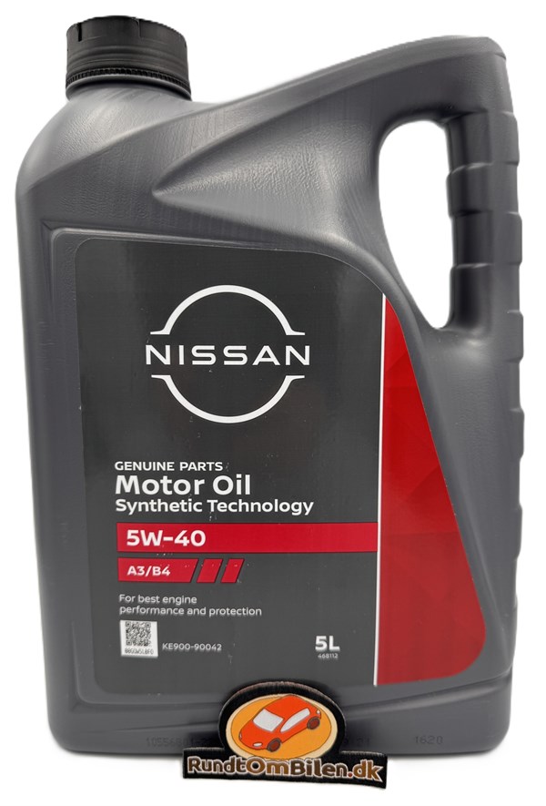 Nissan 5W-40 A3/B4 (5 liter)