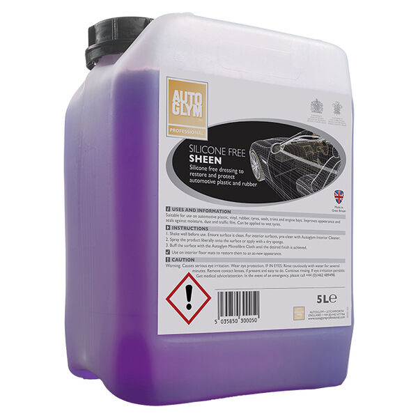 Autoglym Silicone Free Sheen 5L Silikonefri vinylmakeup