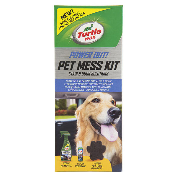 Turtle Wax Power Out! Pet Mess Kit