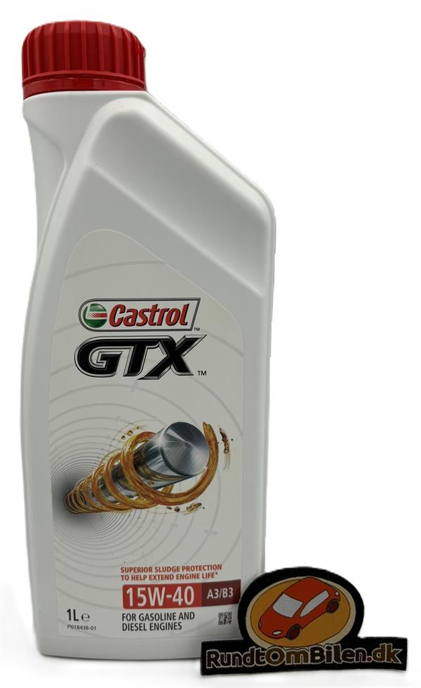 Castrol GTX 15W-40 A3/B3 (1 liter)