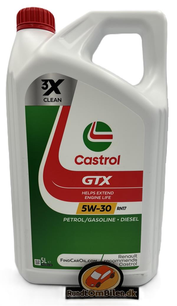 Castrol GTX 5W-30 RN17 (5 liter)