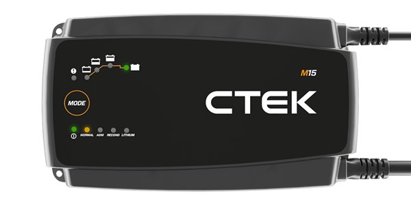 Ikke moderigtigt Bloom ~ side Ctek M15 oplader til bådbatterier - Marine ladere fra CTEK