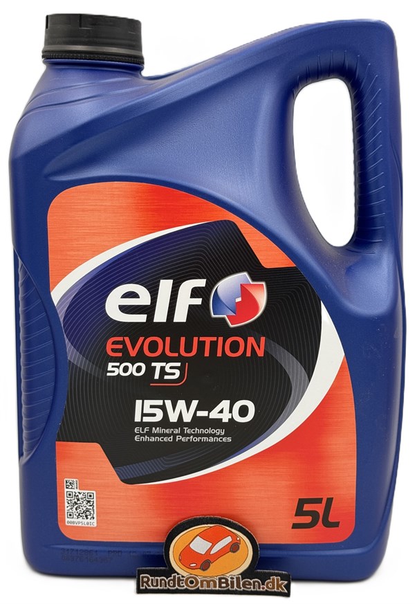 Elf Evolution 500 TS 15W-40 (5 liter)