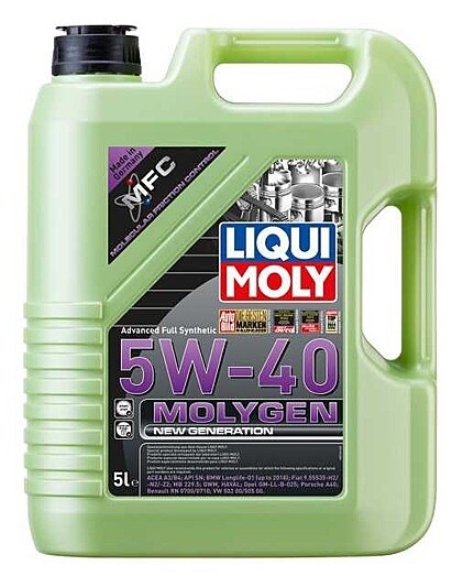 Liqui Moly Molygen 5W-40 (5 liter)