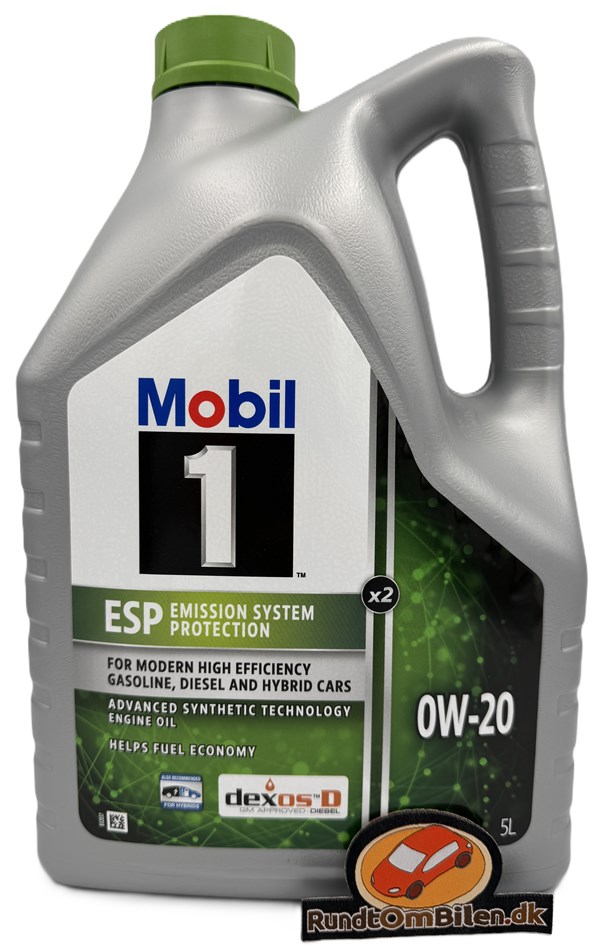 Mobil 1 ESP x2 Advanced Fuel Economy 0W-20 (5 liter)