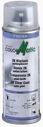 ColorMatic klarlak (2-komponent), High-Gloss (200ml)