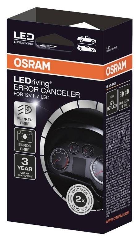 Osram Error Canceler til H7 (2 stk.)