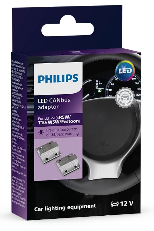 Philips CANBUS adaptor for LED Pærer (5W) (2 stk.) 